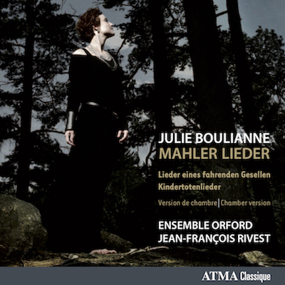Cover art of Mahler Lieder album